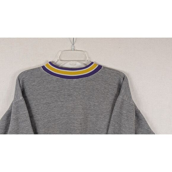 Vintage Russel Athletic LSU Sweatshirt Gray Women's Size Large - Picture 10 of 12